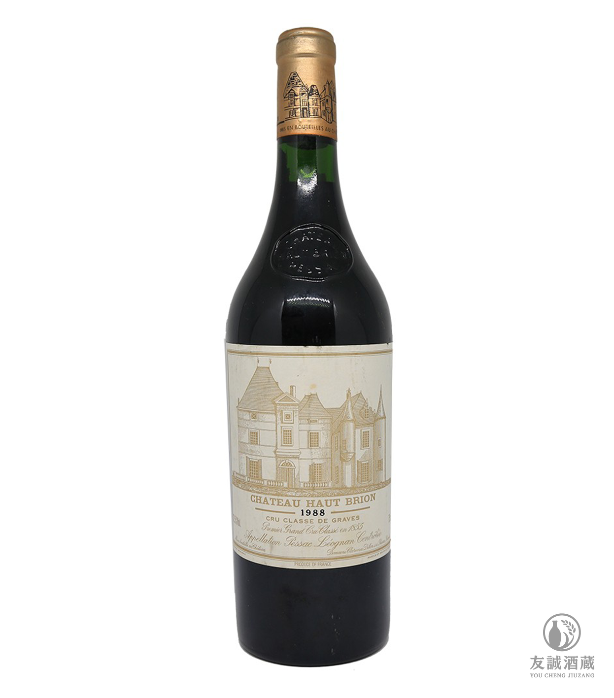 1988 年 Ch&acirc;teau Haut Brion 奧比昂紅酒 友誠酒藏