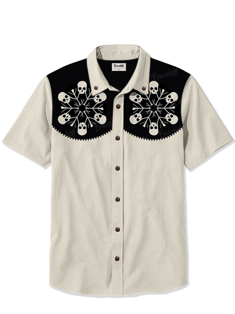 Rotating Skull - 100% Cotton Shirt