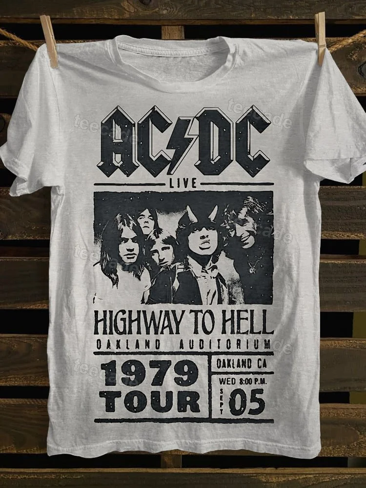 Teecade Live Highway To Hell T-shirt