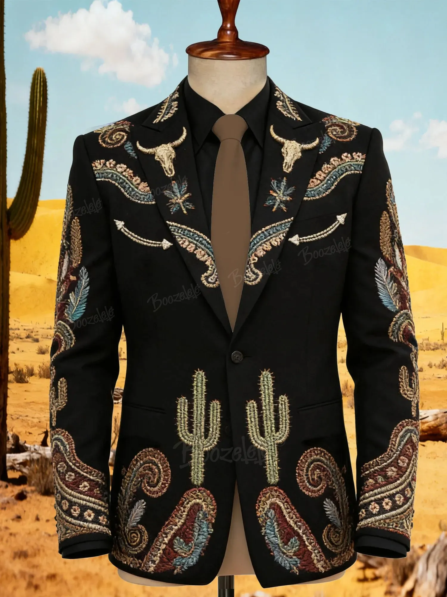 Western Ethnic Totem Suit - Western Suit