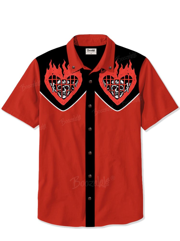 Heart Fire Prison - 100% Cotton Shirt