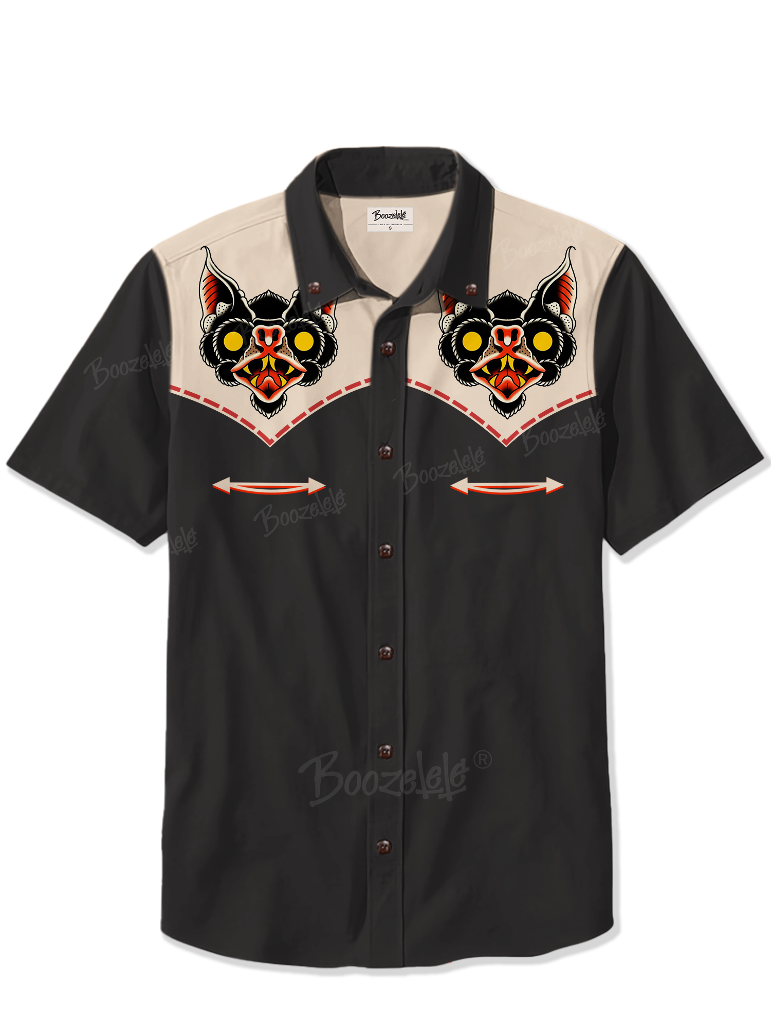 Retro Bat - 100% Cotton Shirt
