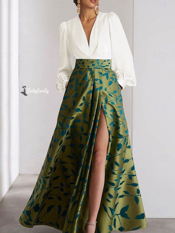 Asymmetric Sleeveless One-shoulder Embroidered Patch Evening Dress