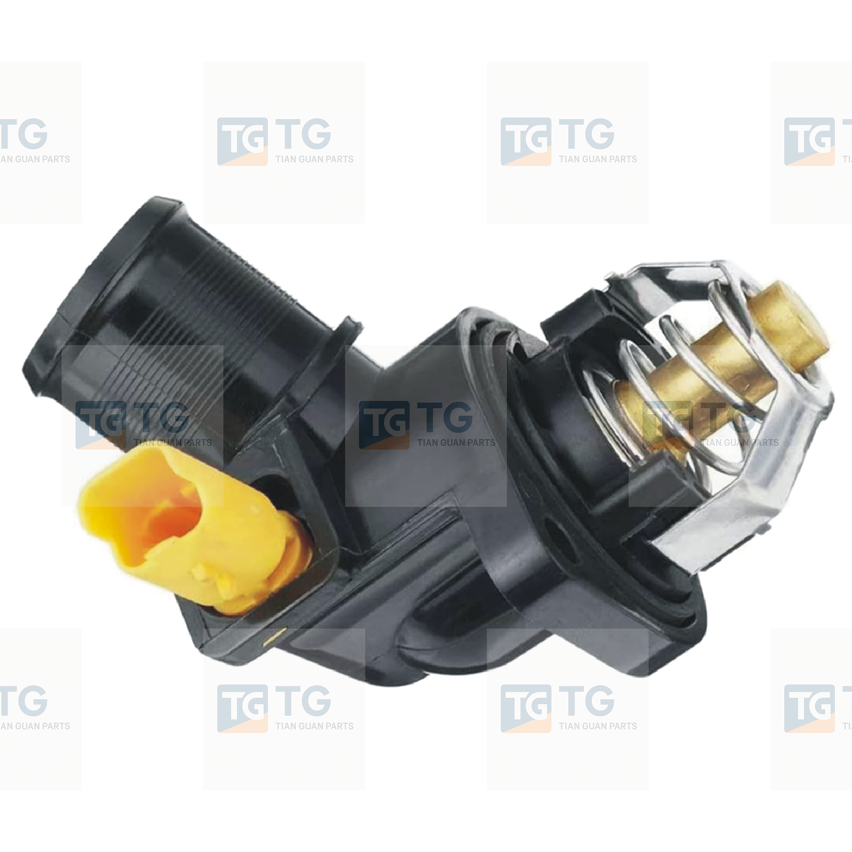 Auto Accessory Engine Coolant Thermostat 1336Z2 9650926280 Replacement Thermostat Pipe Joint with Housing for 206 207