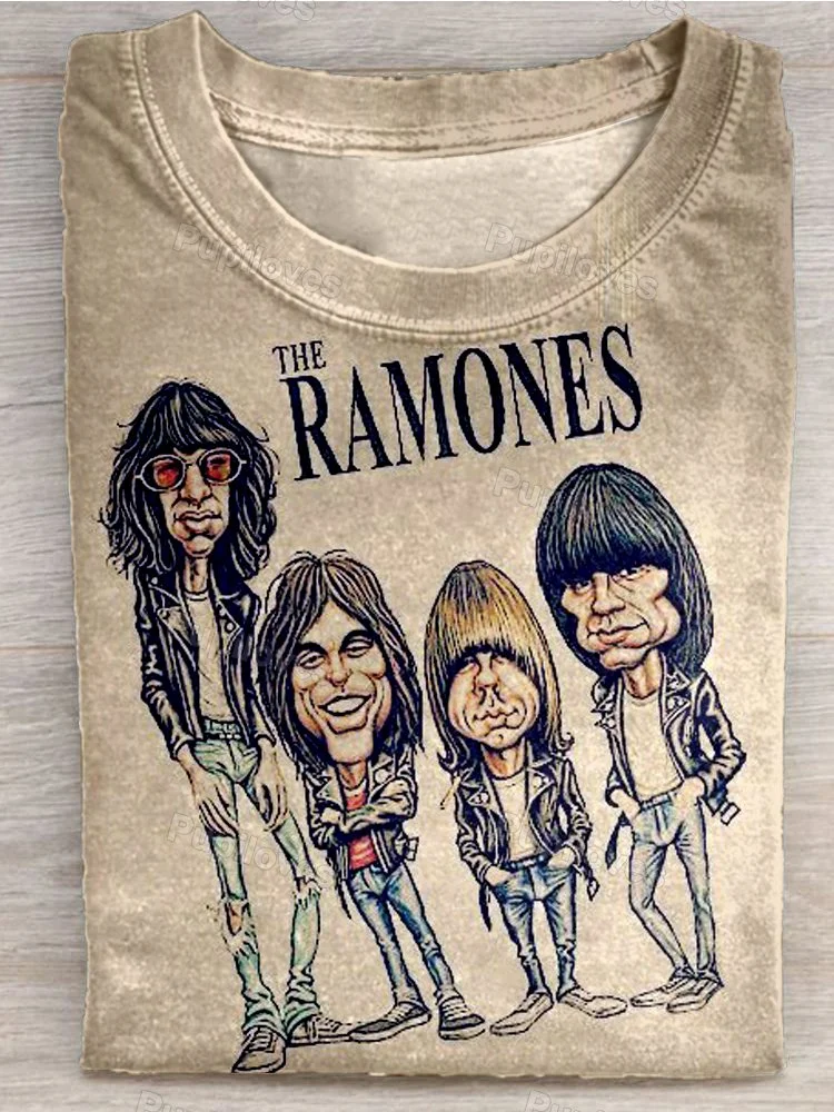 Pupiloves Pupiloves The Ramones T-shirt