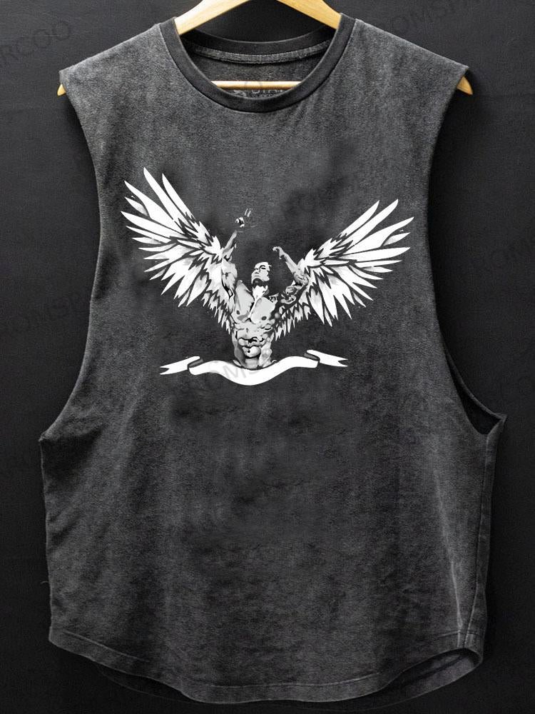 Zyzz Scoop Bottom Cotton Tank