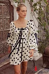 Frances Polka Dot Mini Dress