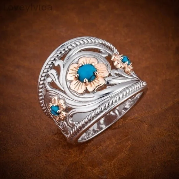 🎁Golden Flower Ring