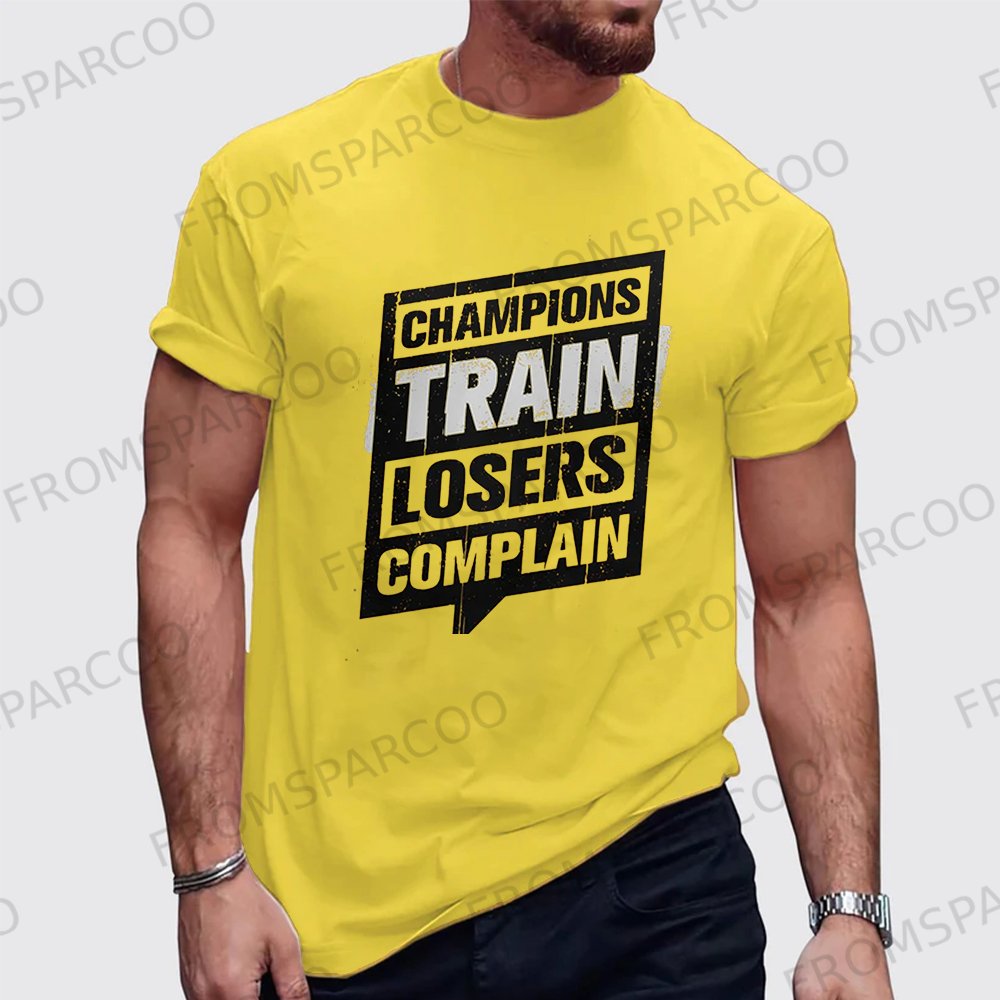Men's Print Fitness T-Shirt