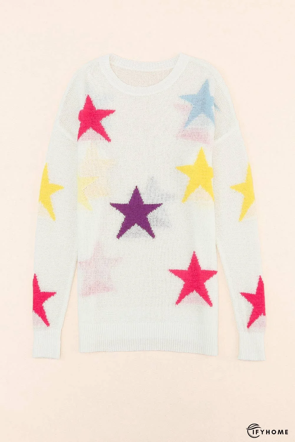 Colorful Star Pattern Loose Sweater (Copy) | IFYHOME