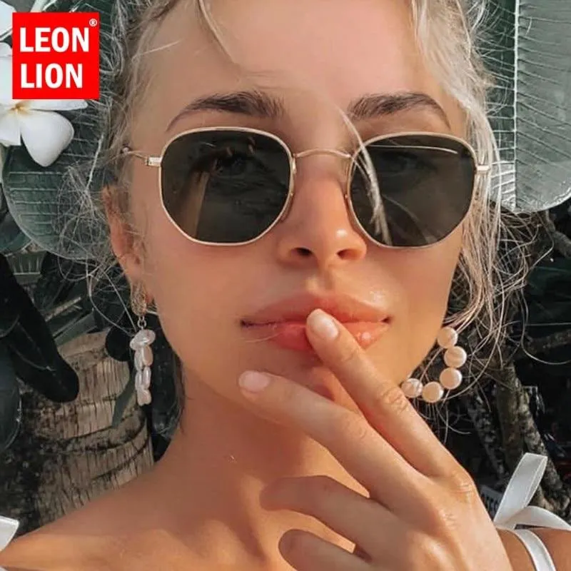 LeonLion 2019 Metal Classic Vintage Women Sunglasses Luxury Brand Design Glasses Female Driving Eyewear Oculos De Sol Masculino dianjiang ARY