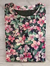 Graphic Tee Unisex Floral Abstract Print Design T-Shirt