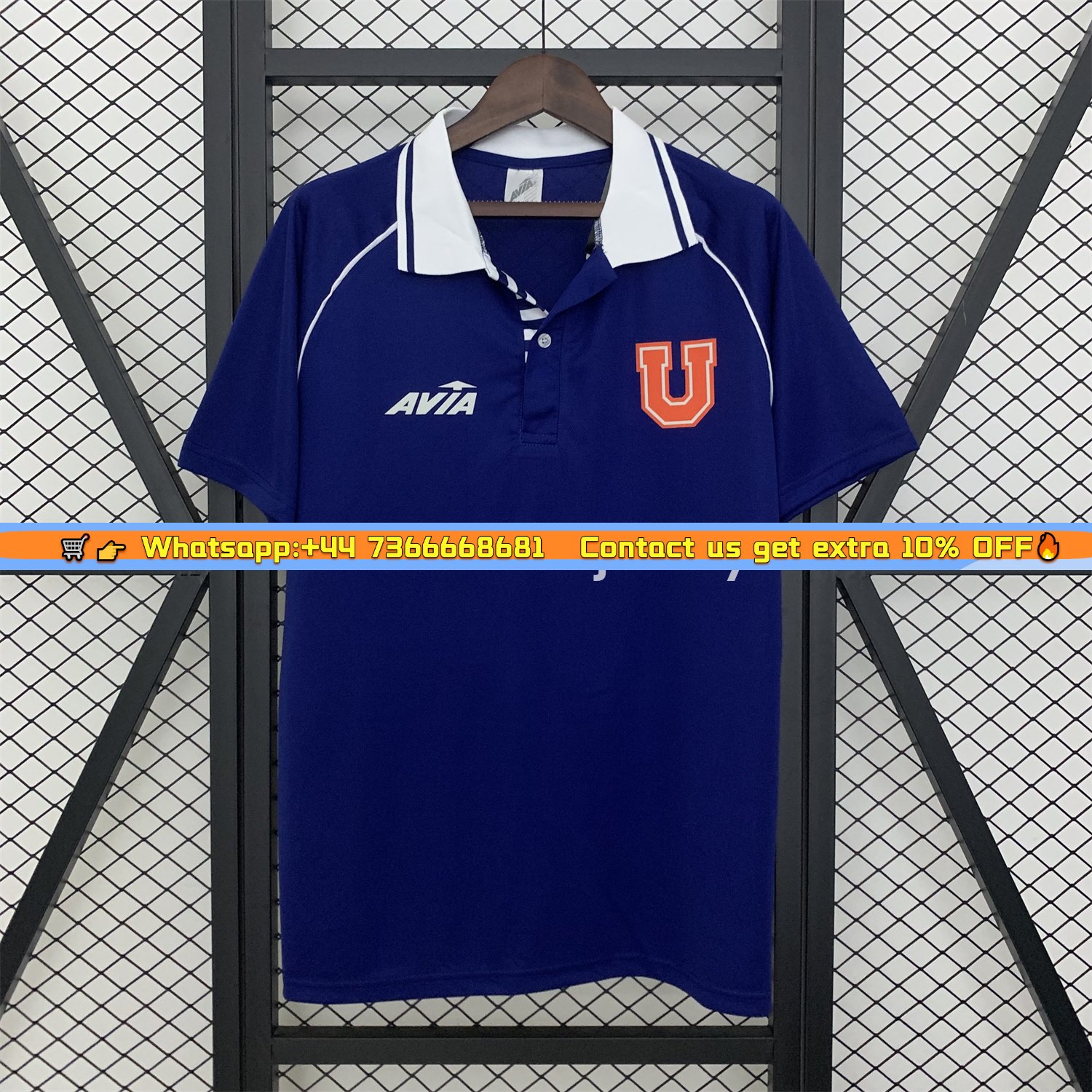 Retro Universidad De Chile 1993 Home Unsponsored Jersey