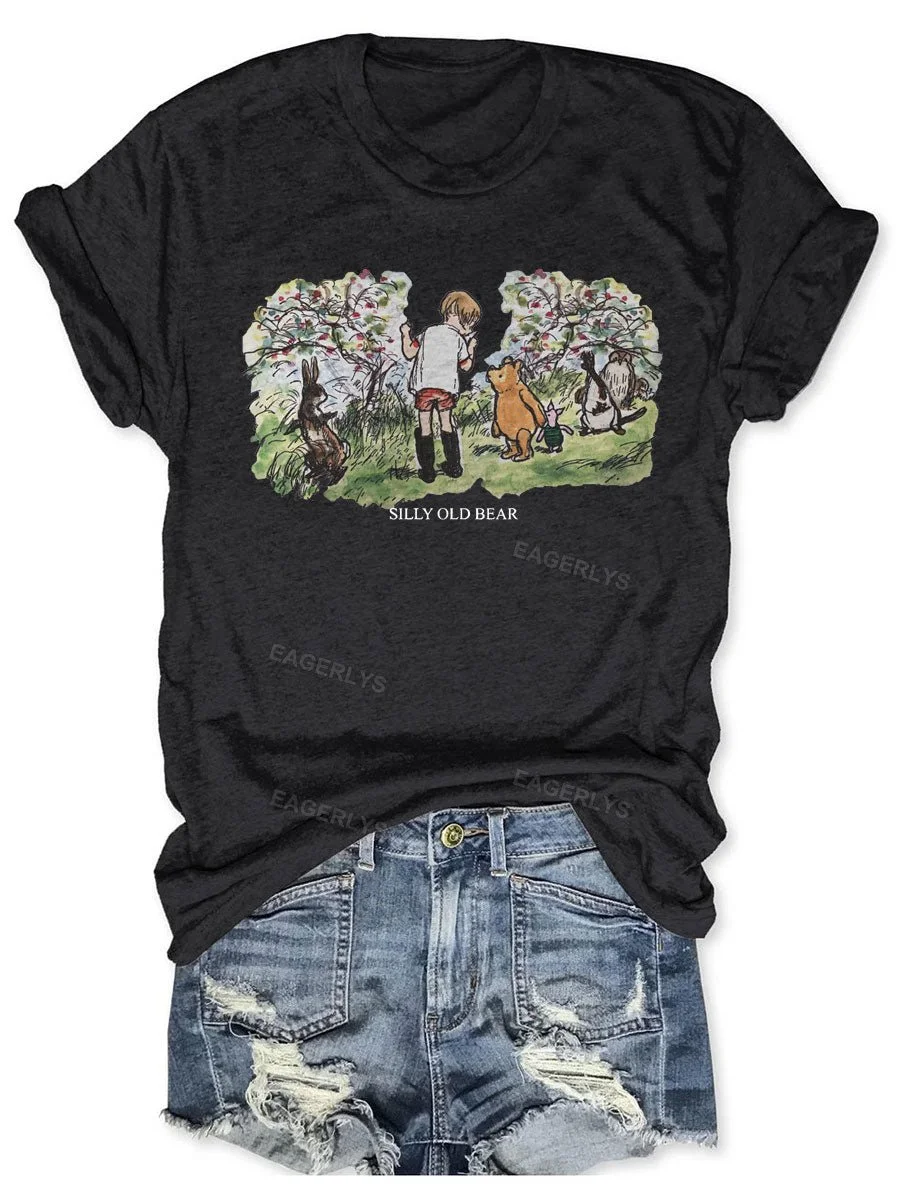 Eagerlys Vintage Pooh Bear T-shirt Eagerlys
