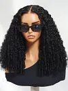 knots Curly Hair  Put on and Go Glueless Wig 150% High Density