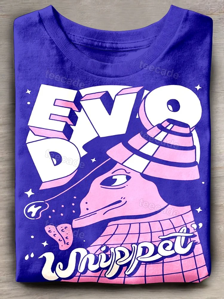 Teecade Devo Band Art Print T-shirt
