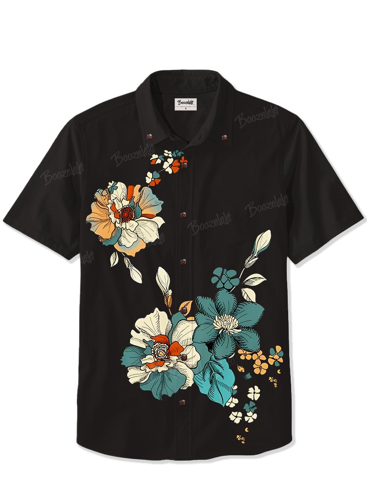 Blooming Flowers - 100% Cotton Shirt
