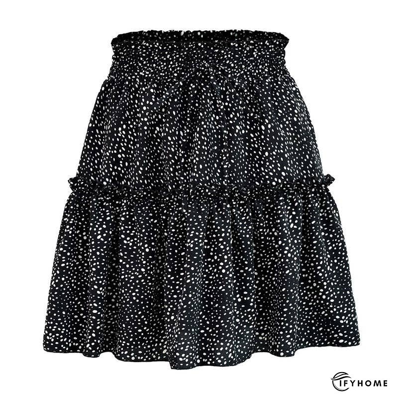 High Waist Ruffle Floral Mini Skirt | IFYHOME