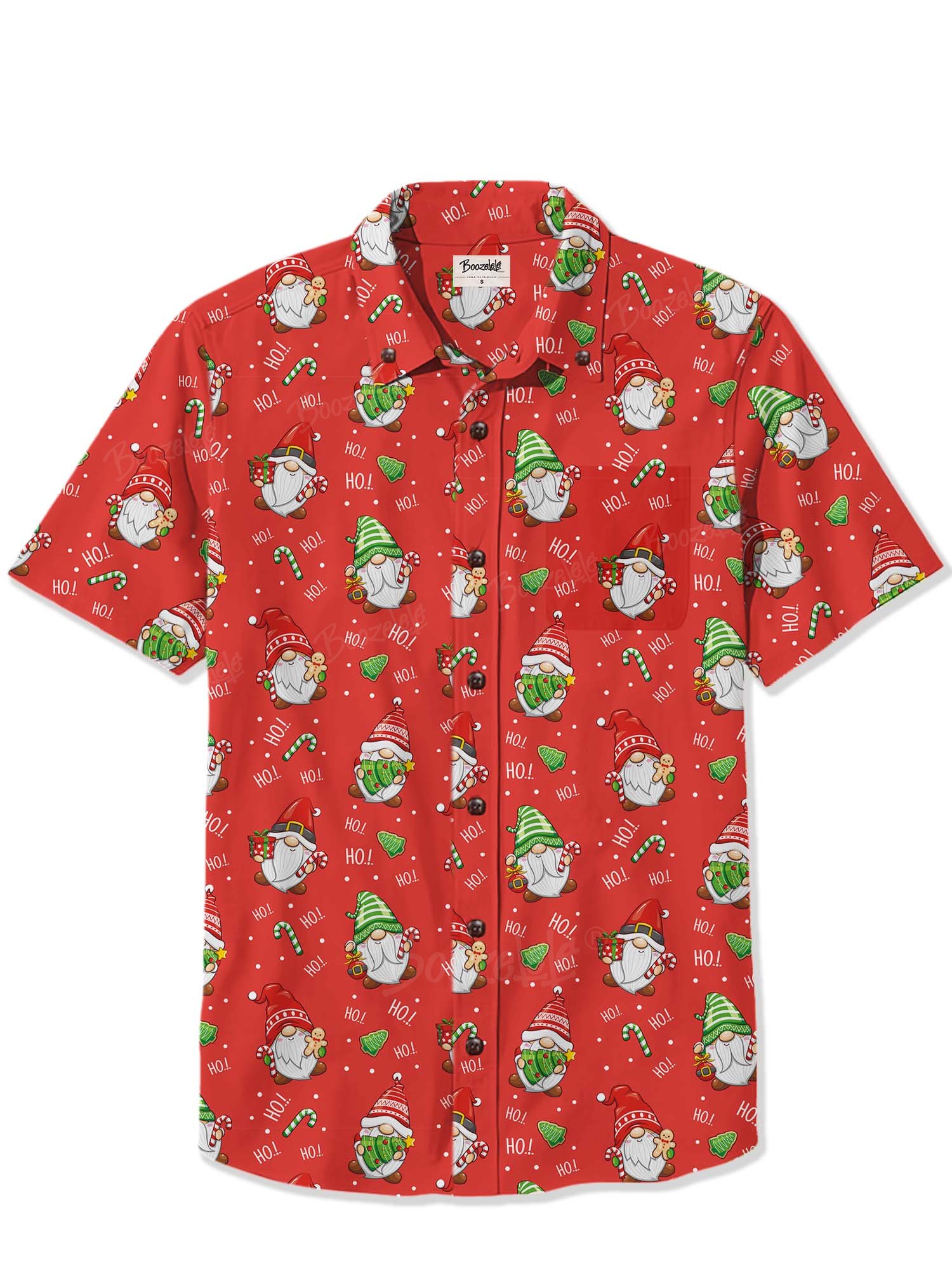 Christmas Elf HO HO HO - 100% Cotton Shirt
