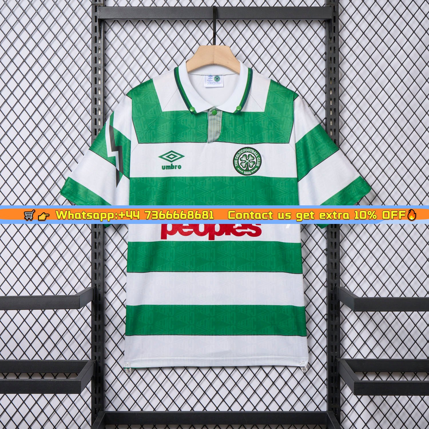 Retro Celtic 1991-92 Home Jersey