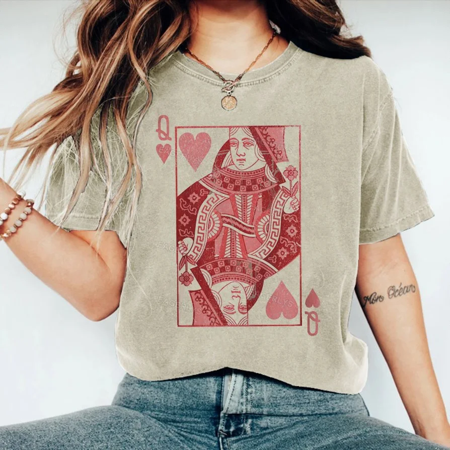 Eagerlys Queen of Hearts T-shirt Eagerlys