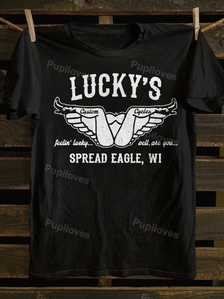 Pupiloves Pupiloves Cool Motorcycle T-shirt
