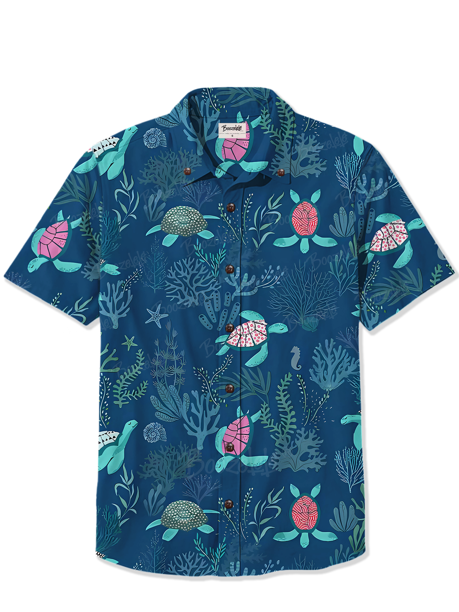 Sea ​​Turtle In Ocean- 100% Cotton Shirt
