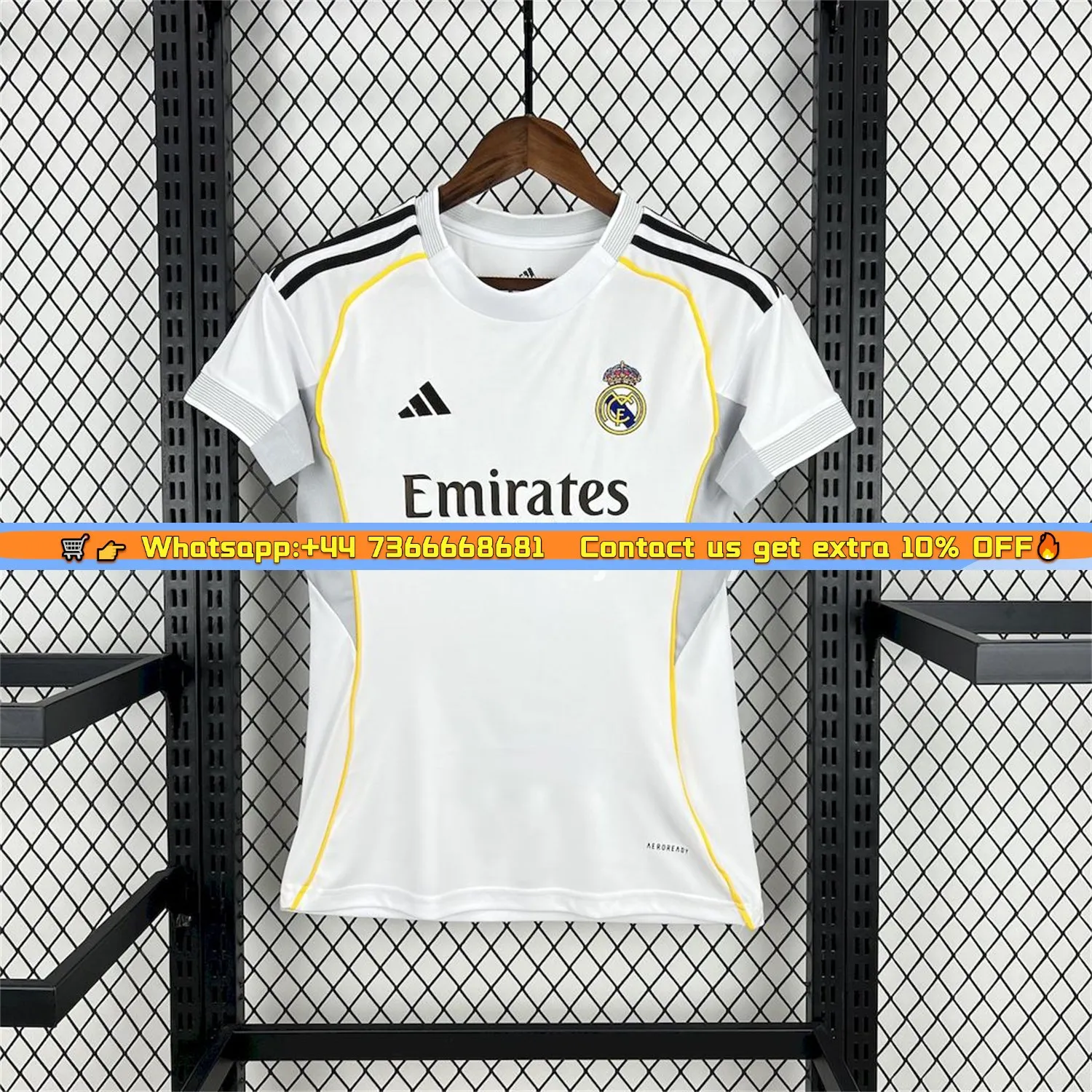 Women's Real Madrid 25-26 Home Jersey