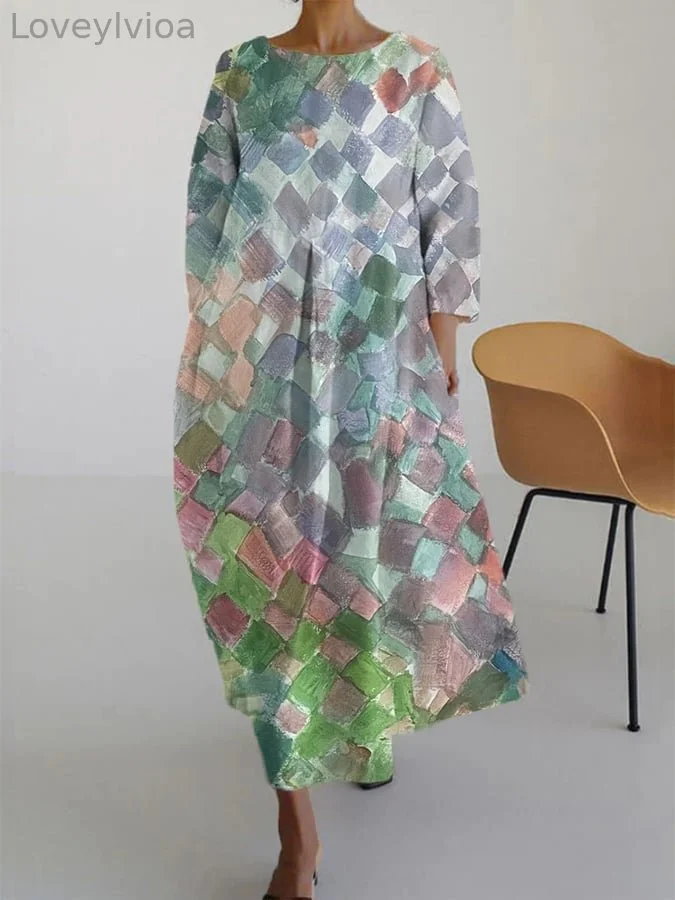Women's Casual Floral Print Dress