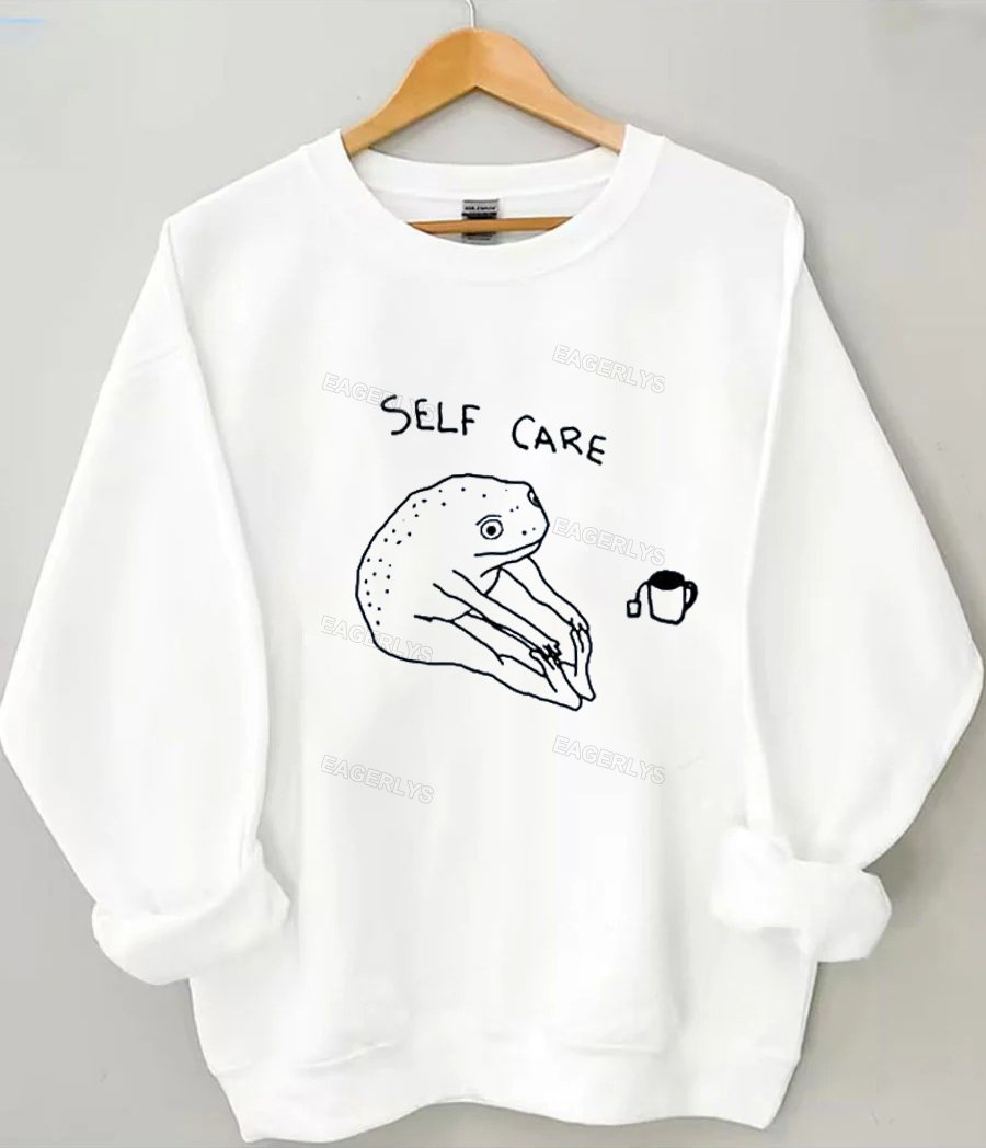 Eagerlys Self Care Sweatshirt Eagerlys