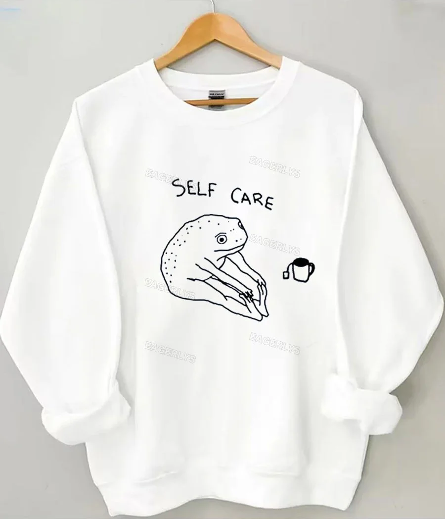 Eagerlys Self Care Sweatshirt Eagerlys