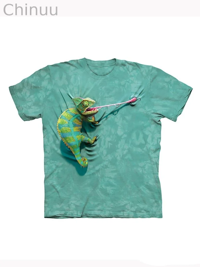 Women's Fun Animal Print Casual T-Shirt