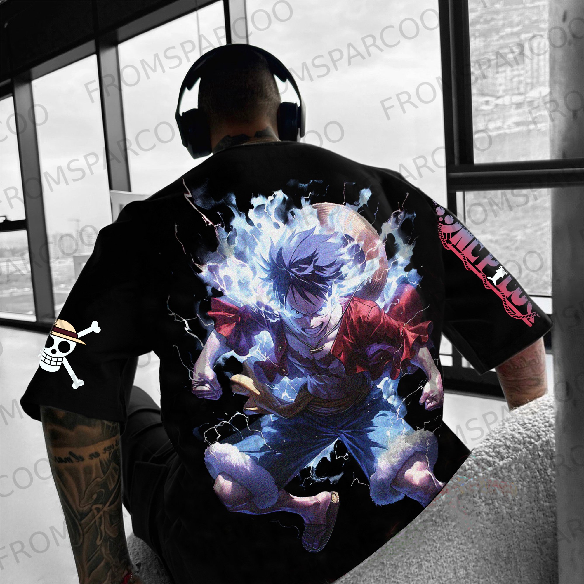 Casual Anima Design Short Sleeves T-shirt