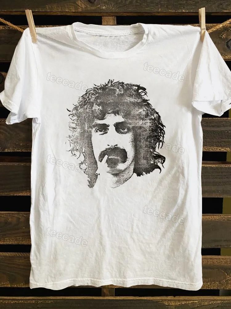 Teecade Teecade Retro Zappa Singer T-shirt