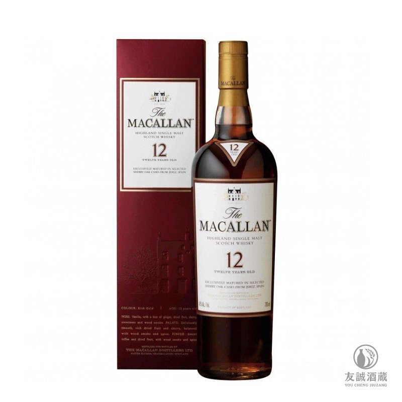 麥卡倫 Macallan12年舊版 友誠酒藏