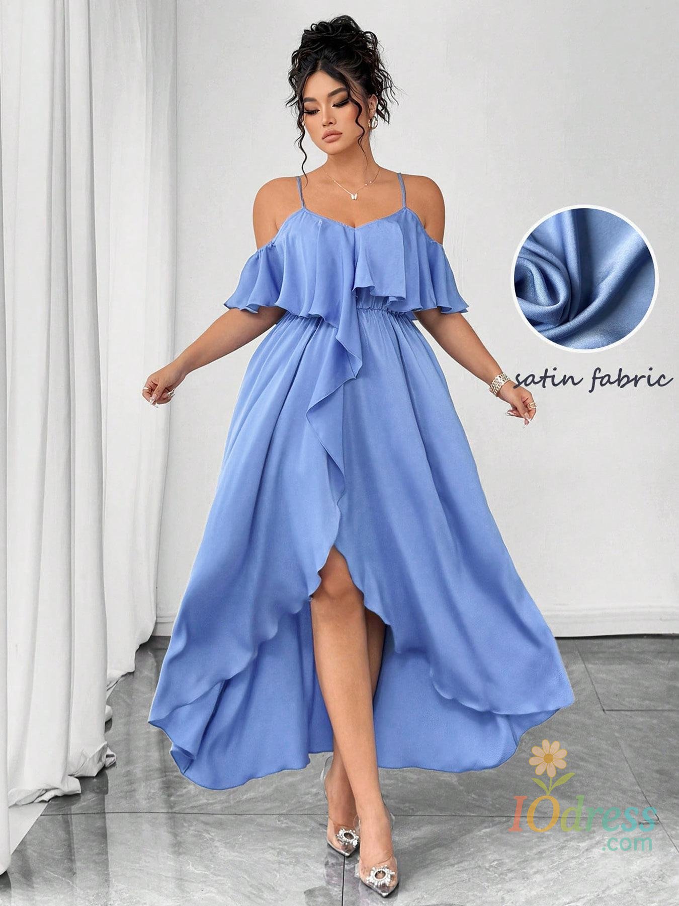 IO Dress 【Plus Size】Women's Dress, Elegant Dress for Party Holiday Wedding, Women's Clothes for Summer IO Dress