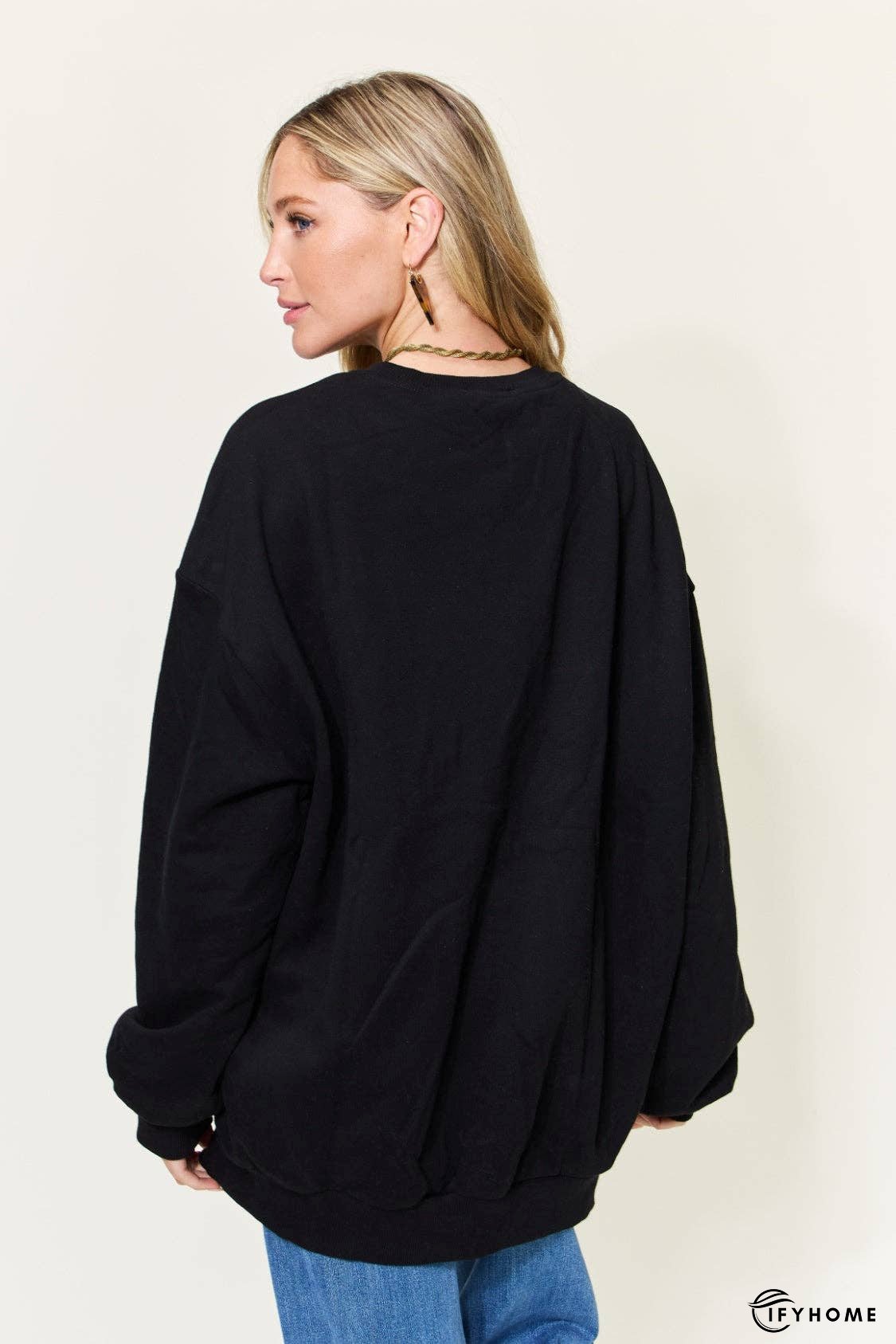 Simply Love Full Size Graphic Long Sleeve Sweatshirt | IFYHOME