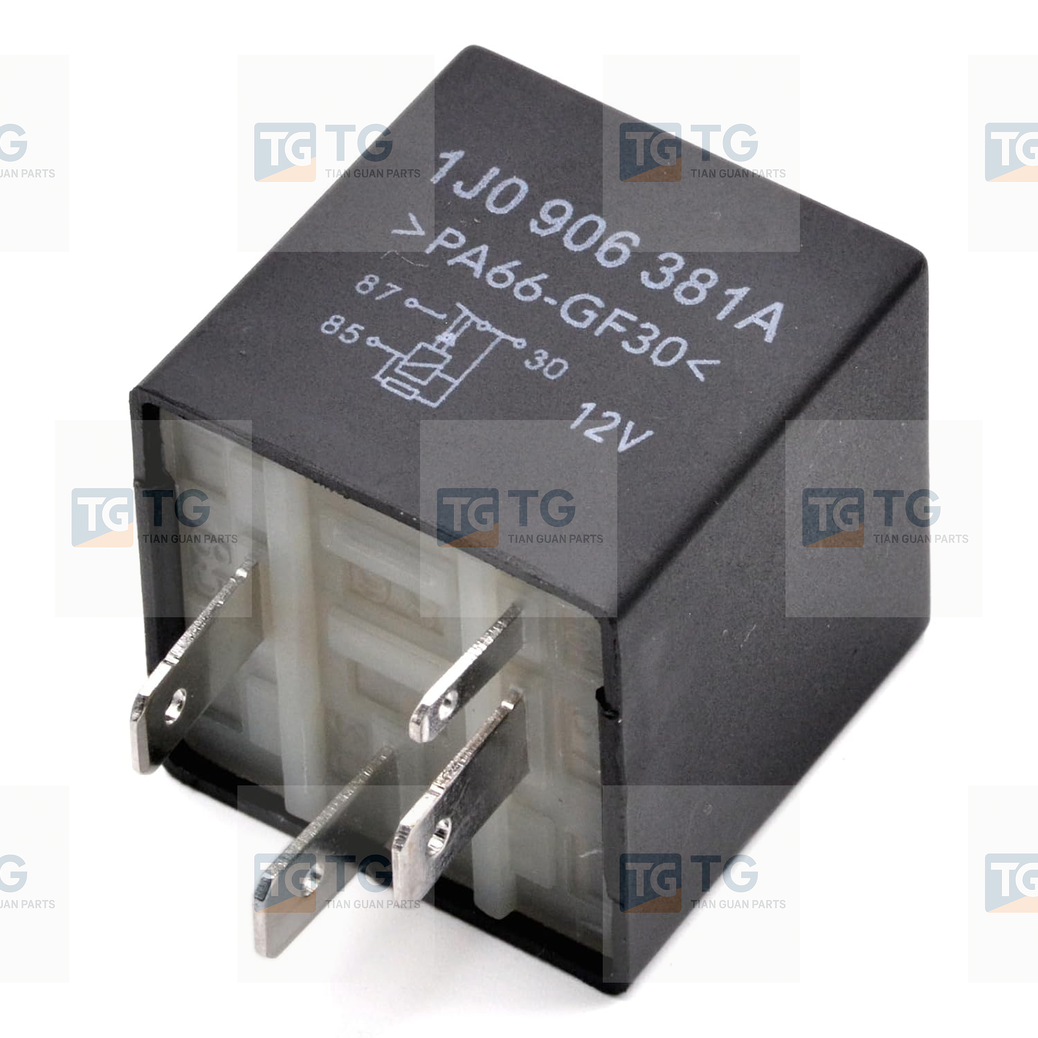 TG-Tian Guan 12V 4-Pin 1J0906381A Supply Wiring Relay for VW Volkswagen Jetta 1992-2005 Golf 1992-2006 Passat 1989-1997