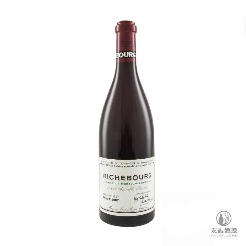 2007年 Romanee-Conti Richebourg 羅曼尼裡奇堡紅酒 友誠酒藏