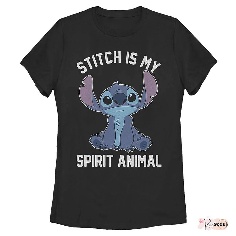 Women's Disney Stitch Spirital Animal T-Shirt