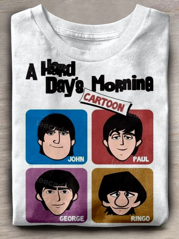 Teecade The Beatles Band T-shirt