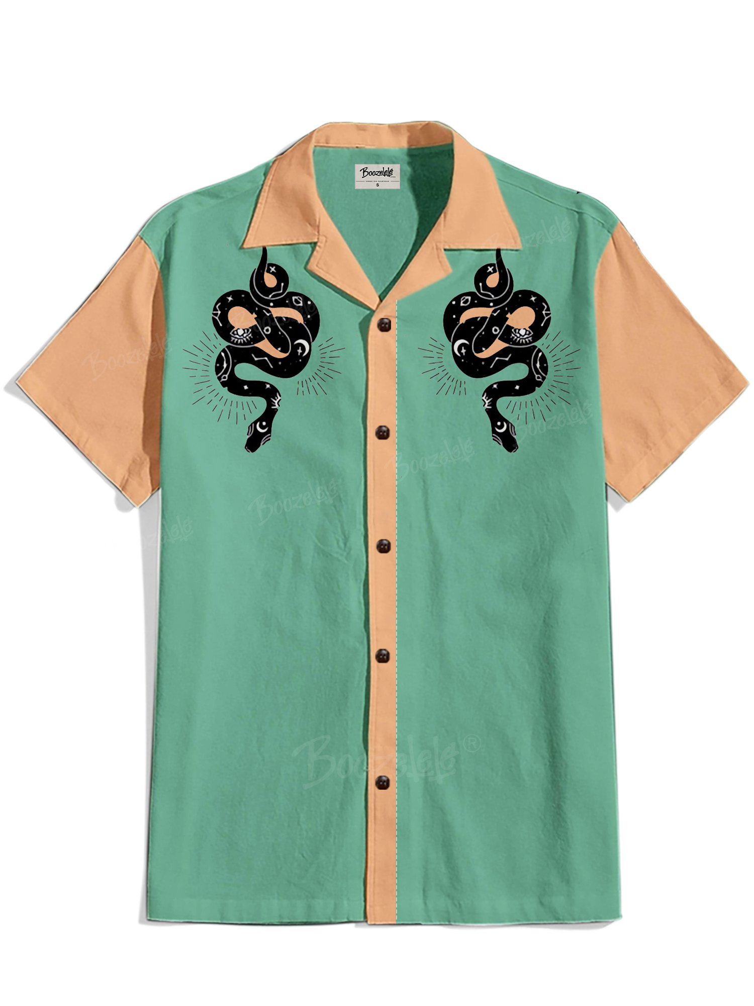 Circling Snake - 100% Cotton Shirt