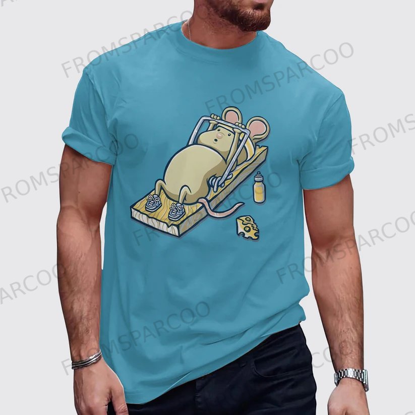 Men's Printed Gym T-Shirt