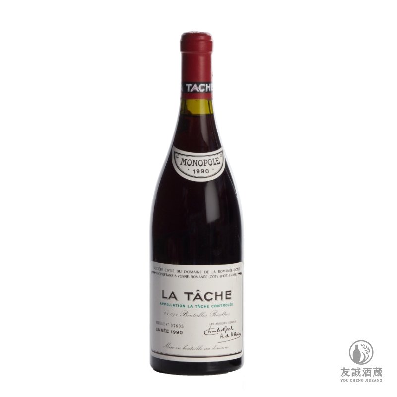 1990 年 Roman&eacute;e-Conti La T&acirc;che 拉塔希特級園紅酒 友誠酒藏