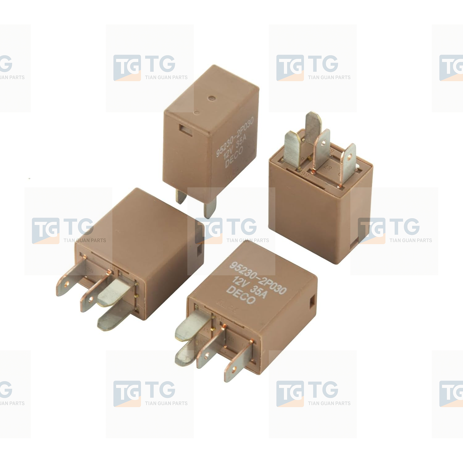 12V 35A 4PIN Multi-Purpose Power Relay 95230-2P030 95230-2P030-12V for select Hyundai Kia models