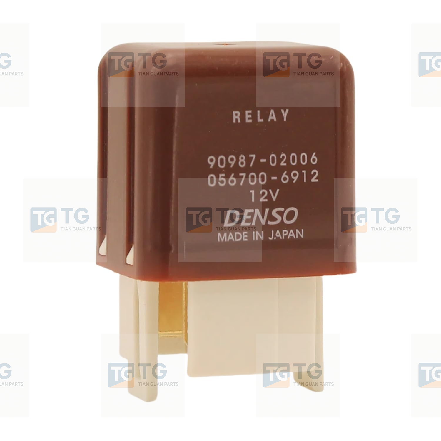 40A 12VDC 90987-02006 056700-6912 4Pins Automotive Relay for Toyota Lexus Corolla RAV4 Camry Highlander
