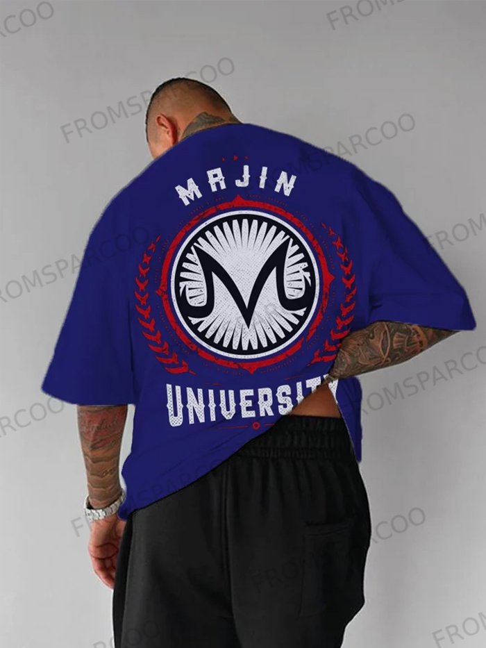 Oversized Casual Anime Large Print T-Shirt