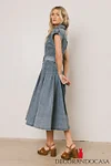 Walter Denim Midi Dress
