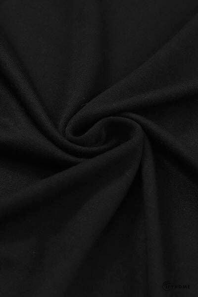 Openwork Round Neck Long Sleeve Blouse | IFYHOME