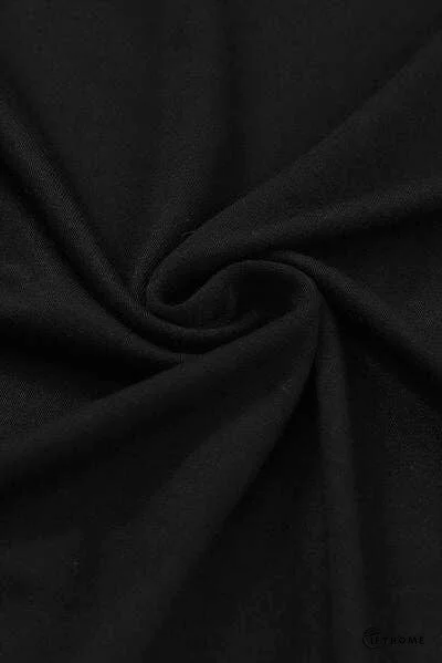 Openwork Round Neck Long Sleeve Blouse | IFYHOME